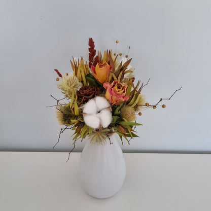 Cottonball Posy Vase